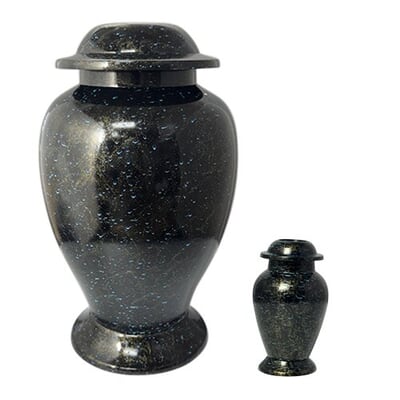 Midnight Rain Cremation Urns