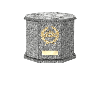 Mila Grey Cremation Urn