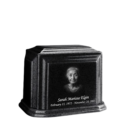 Millennium Charcoal Keepsake Marble Urn