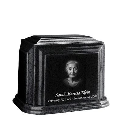 Millennium Charcoal Medium Marble Urn