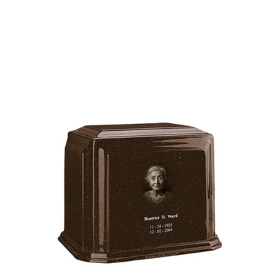 Millennium Chocolate Keepsake Marble Urn