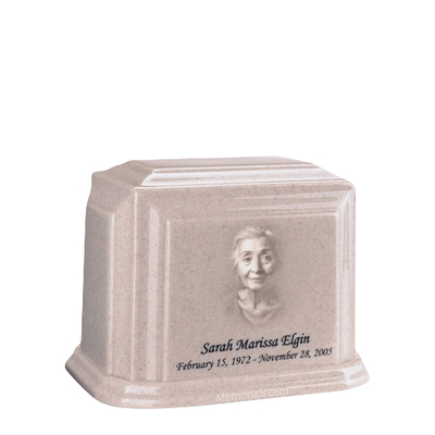Millennium Cream Keepsake Marble Urn