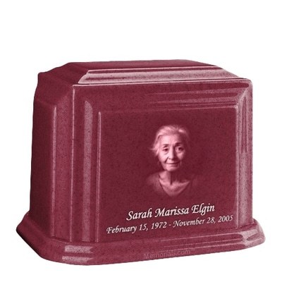 Millennium Raspberry Marble Urns