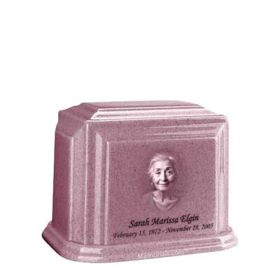 Millennium Rose Keepsake Marble Urn