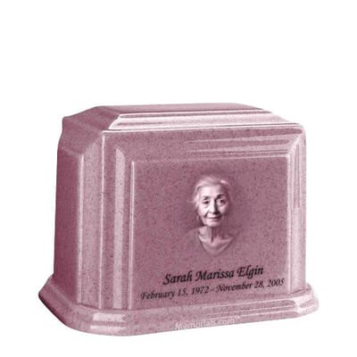 Millennium Rose Medium Marble Urn
