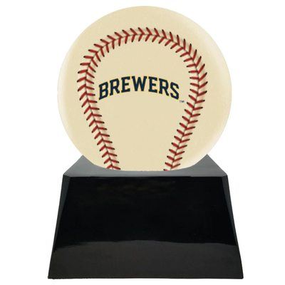 Milwaukee Brewers Baseball Cremation Urn