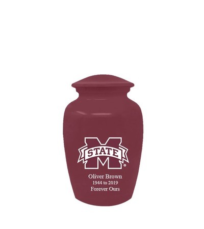 Mississippi State University Bulldogs Keepsake Urn