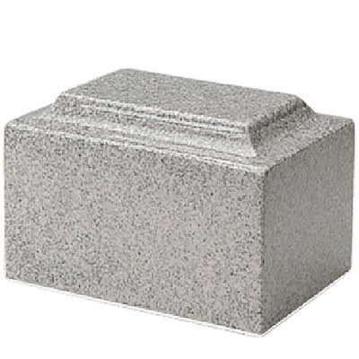 Mist Gray Granite Oversized Urn