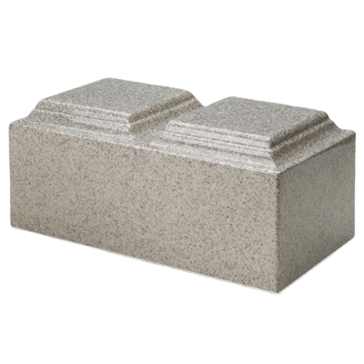 Mist Gray Granite Companion Urn