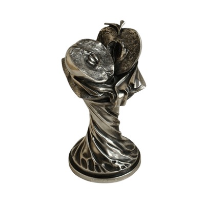 Adam & Eve Silver Tree Keepsake Urn