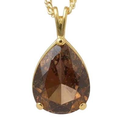 Moments in Time Antique Cremation Crystal Necklace