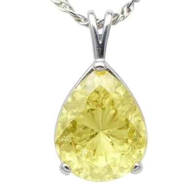 Moments in Time Sunshine Cremation Crystal Necklace