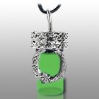 Moon Green Pet Cremation Necklace