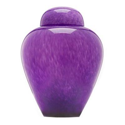 Moonlit Glass Cremation Urn