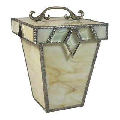 Morning Lights Glass Cremation Urn