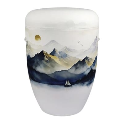 Mountain Pass Biodegradable Cremation Urn