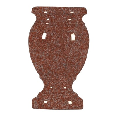 Mountain Red Granite Vase