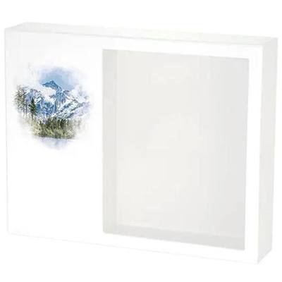 Mountain View Shadow Box Cremation Urn