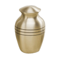 Gold Infant & Children Cremation Urns