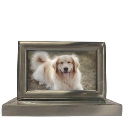 My Best Friend Nickel Picture Urn
