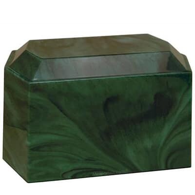 Mystic Forest Cultured Marble Urn