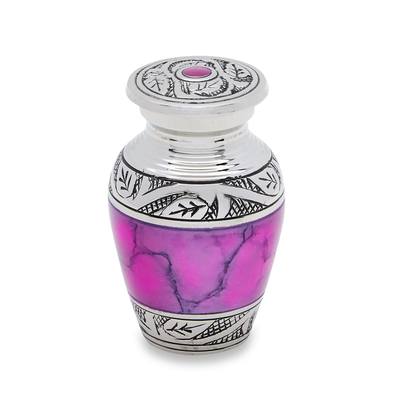 Mystic Pink Keepsake Urn