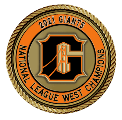 National League West Champions 2021 Giants Medallion