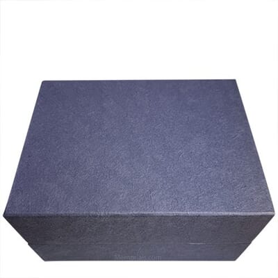 Navy Blue Biodegradable Cremation Urn