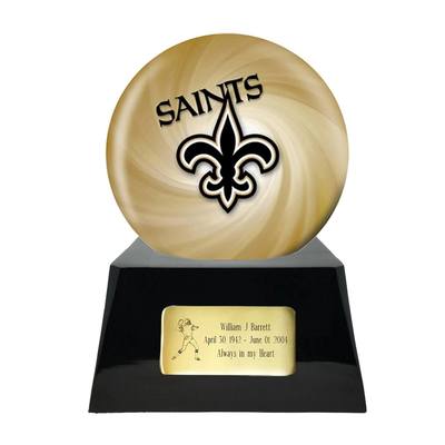 New Orleans Saints Football Cremation Urn