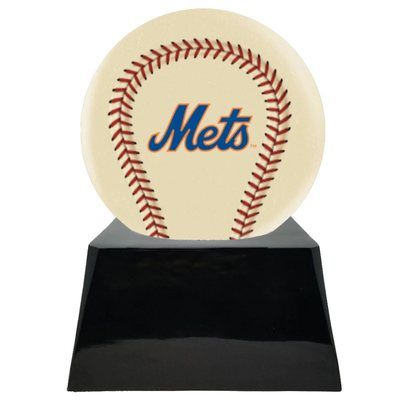 New York Mets Baseball Cremation Urn