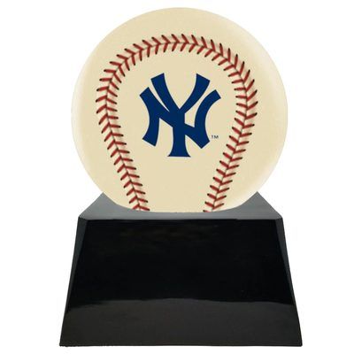 New York Yankees Baseball Cremation Urn