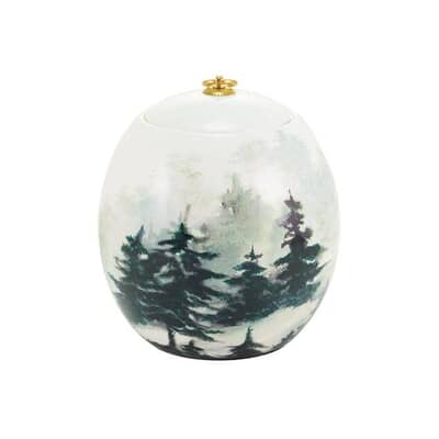 Newfoundland Ceramic Cremation Urn