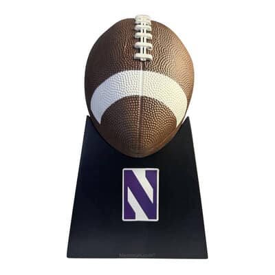 Northwestern Wildcats Football Cremation Urn