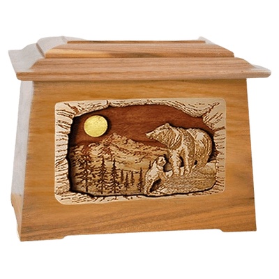 Country Haven Oak Aristocrat Cremation Urn