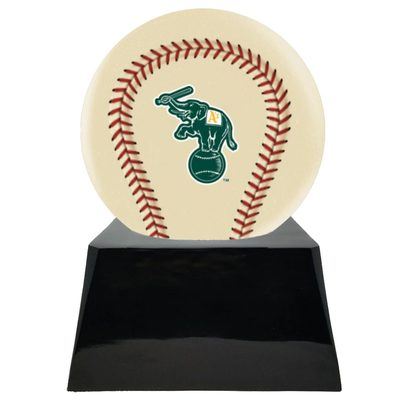 Oakland Athletics Baseball Cremation Urn