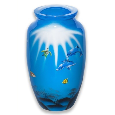 Ocean Life Cremation Urn