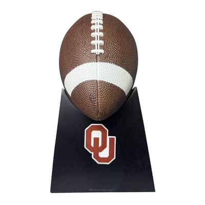 Oklahoma Sooners Football Cremation Urn