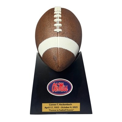 Ole Miss Rebels Football Cremation Urn