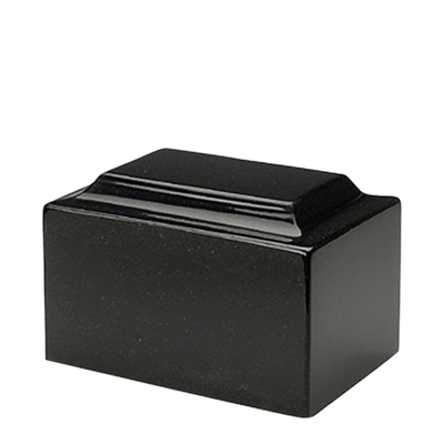 Orca Black Granite Keepsake Urn