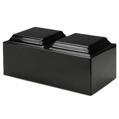 Orca Black Granite Companion Urn