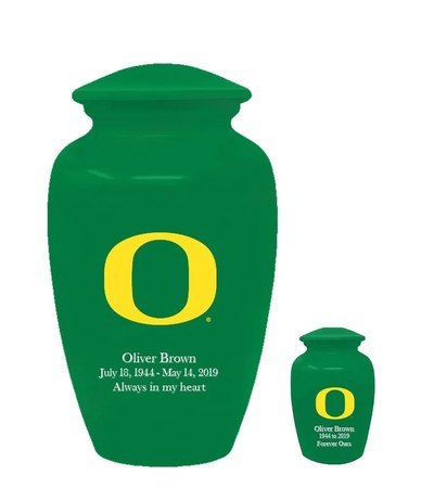 Oregon Ducks Cremation Urns