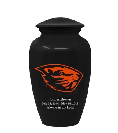 Oregon State Beavers Cremation Urn