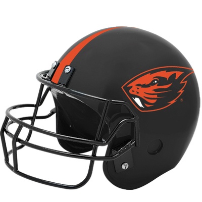 Oregon State Beavers Football Helmet Cremation Urn