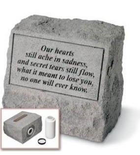 Our Hearts Pet Cremation Headstone