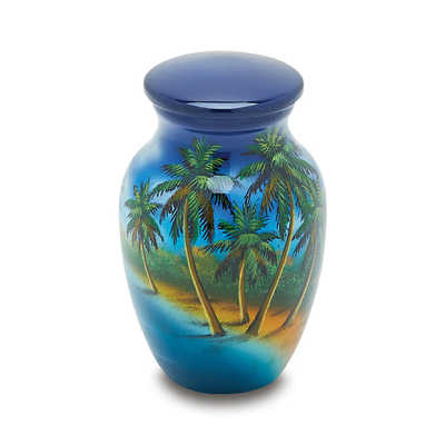 Palm Paradise Keepsake Urn