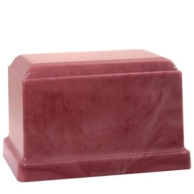 Paradise Sunset Pink Cultured Cremation Urn