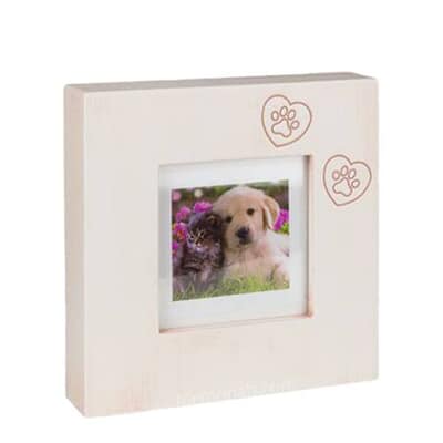 Paw Print Medium Frame Cremation Urn