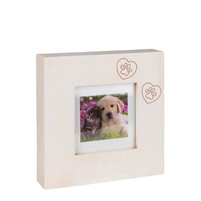 Paw Print Small Frame Cremation Urn