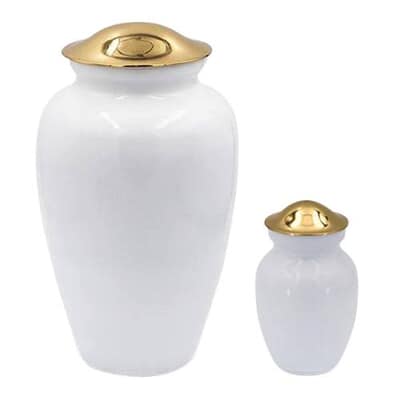 Pearl Gold Cremation Urns