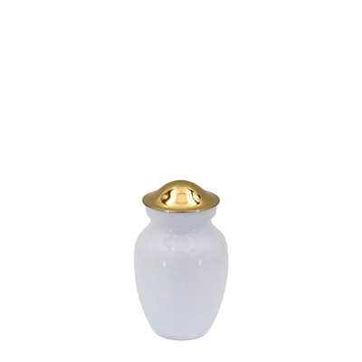 Pearl Gold Pet Keepsake Cremation Urn